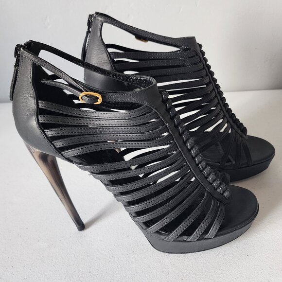 Alexander McQueen Platform Sandals "EUC" - Picture 3 of 16